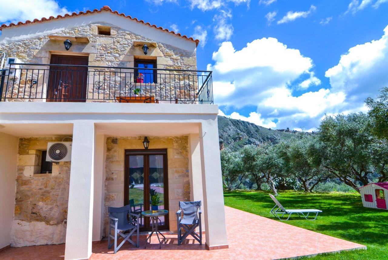 Villa Anastasia Luxe With Top Wifi, Bbq & Amazing Views Kíssamos Exterior foto