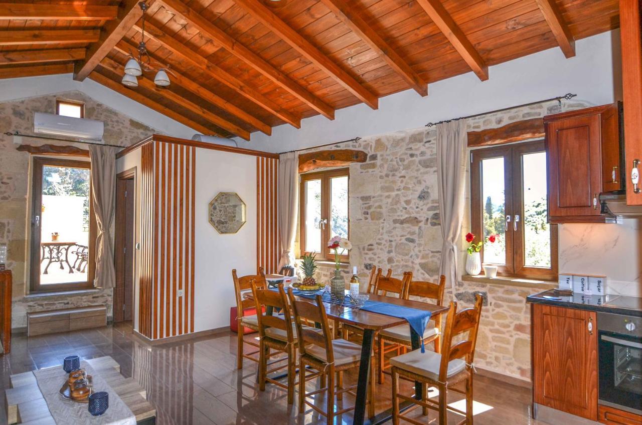 Villa Anastasia Luxe With Top Wifi, Bbq & Amazing Views Kíssamos Exterior foto